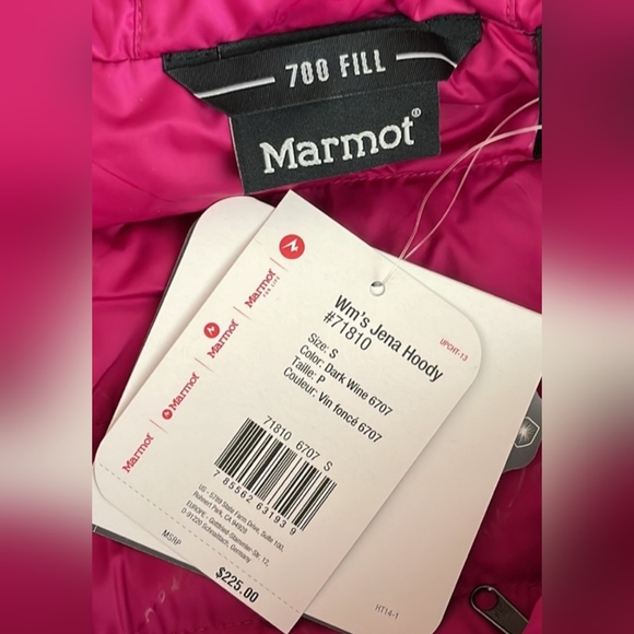 Marmot Jena 700 fill down jacket, size small - Picture 14 of 14